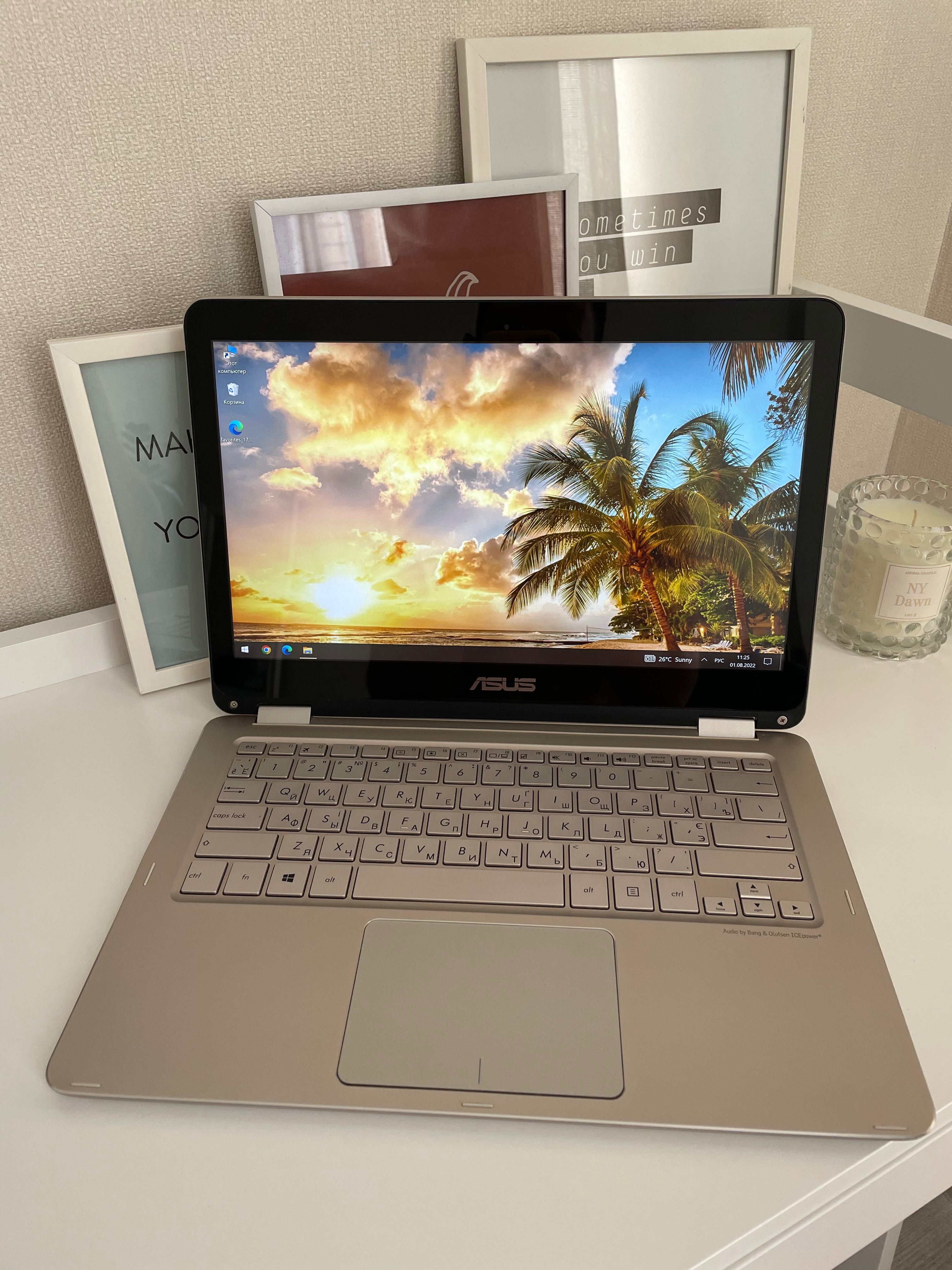 Сенсорный Ультрабук (ноутбук) Asus Zenbook Ux-360 трансформер