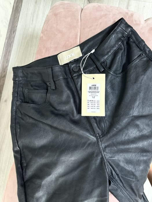 Шкіряні брюки jjxx М