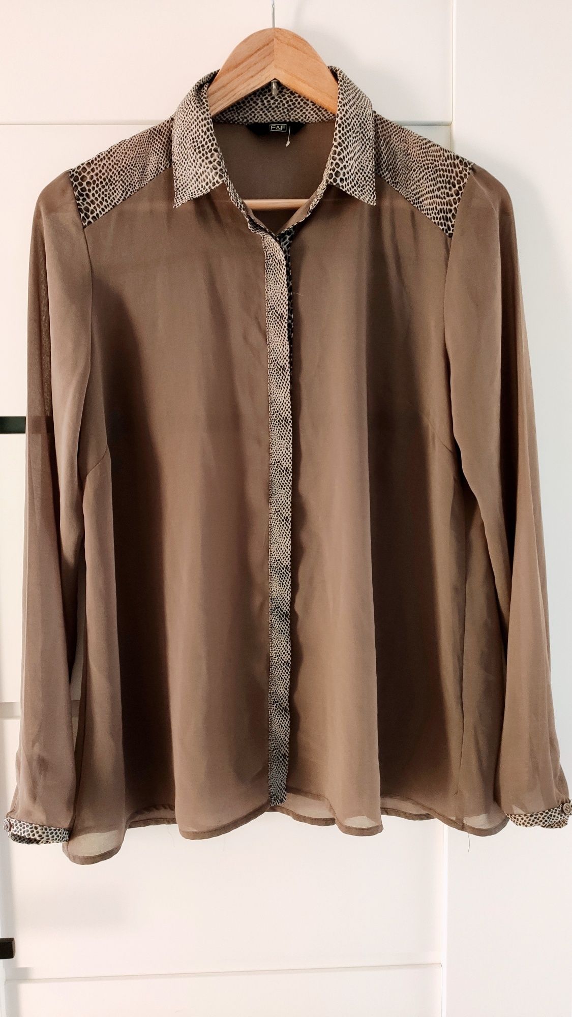 Koszula F&F  zwierzęcy print M/L