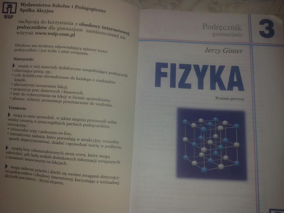 Podręcznik Fizyka Jerzy Ginter