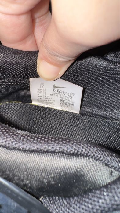 Кросівки nike чорні без шнуровки