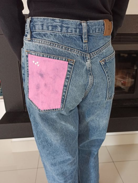 Jeansowe spodnie Nly Jeans W 27 36 S