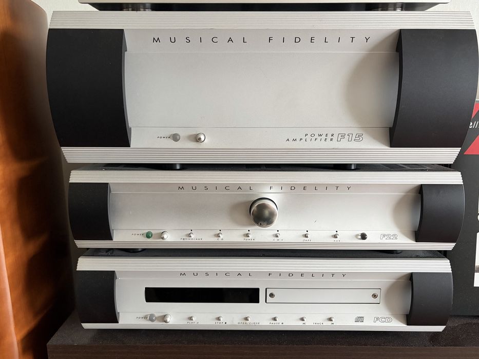 Musical Fidelity F series F15, F 22, FCD