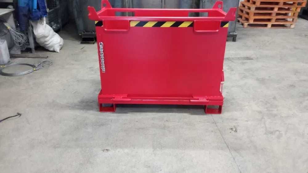 Kontener PMDB LIGHT 500L otwierane dno, lekki -CENA HIT