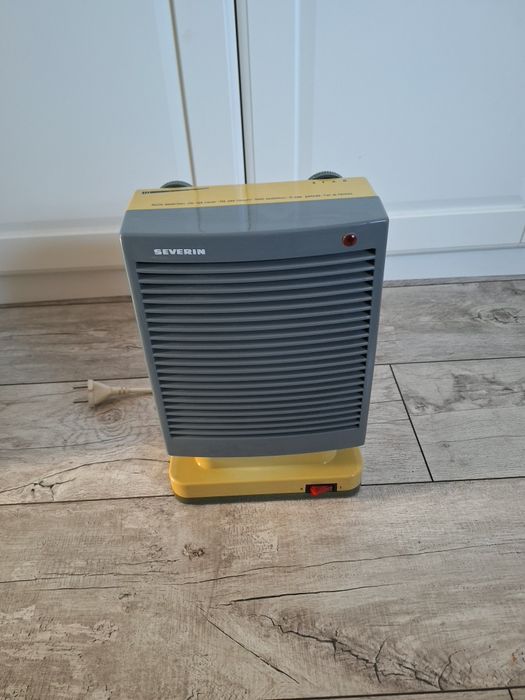 Grzejnik elektryczny z czasów PRL,  farelka Severin