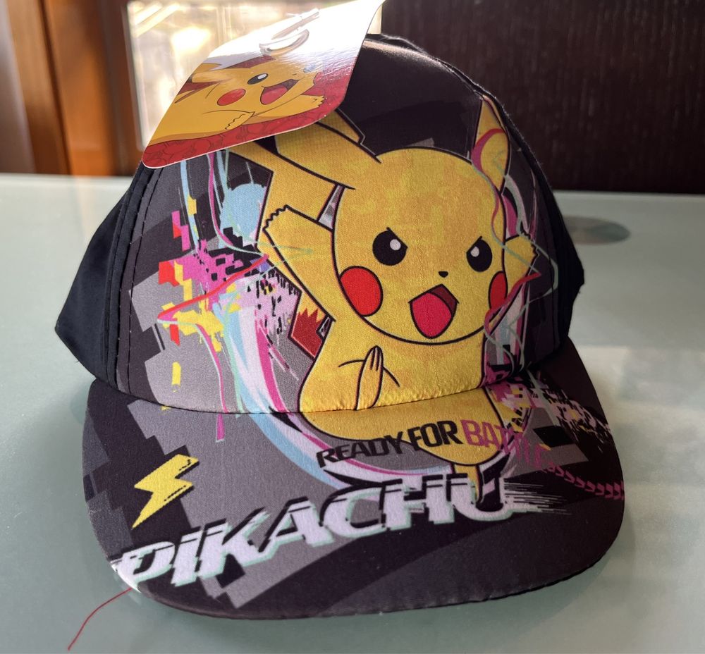 Boné Chapéu Pokémon Pikachu Novo Pikatchu