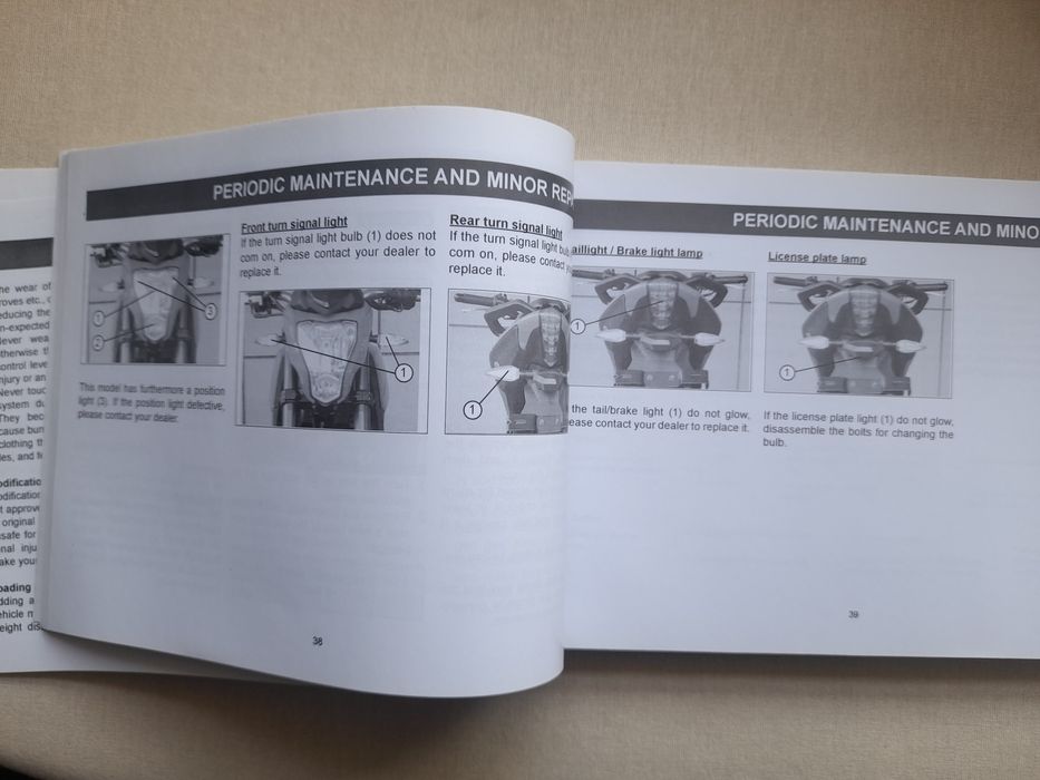 Manual mota KSR GRS 125