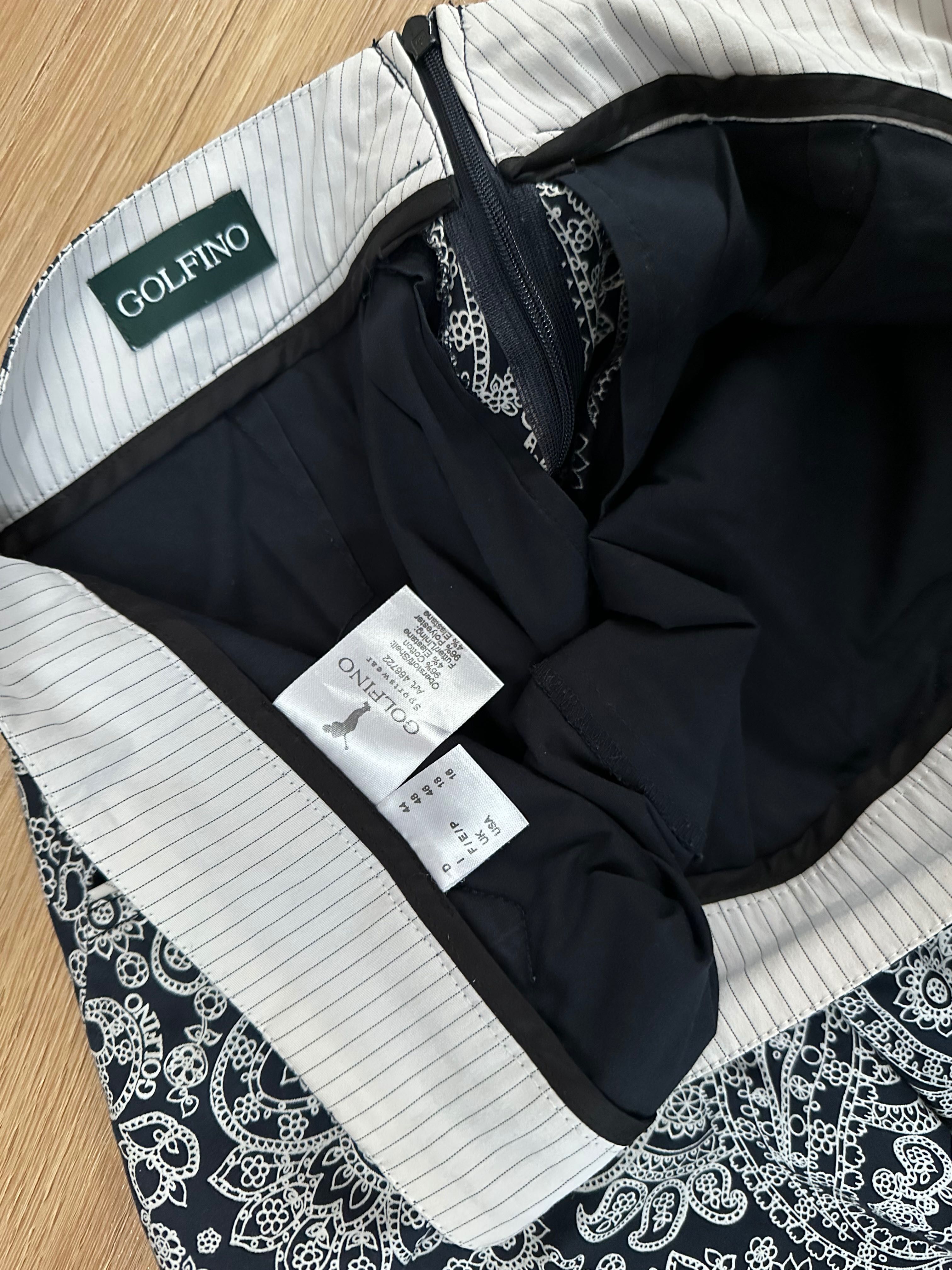 Krótka spódnica na podszewce z kieszeniami Golfino 44/ M/L/XL