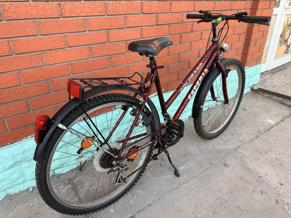 Велосипед Esperia Колёса 26 из Европы Городской открытая рама Shimano