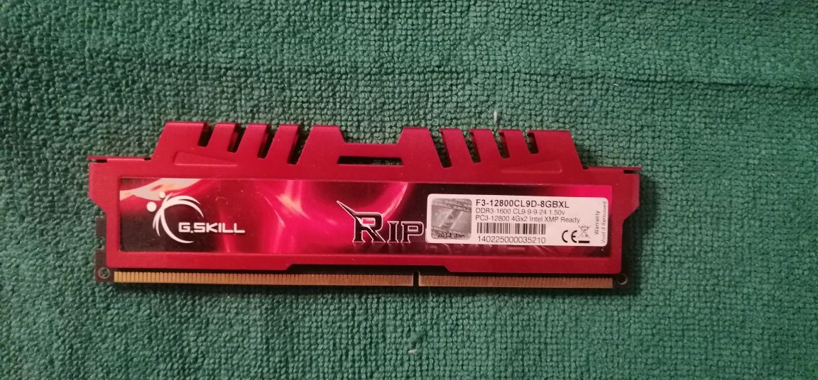 G. Skill RIPJAWS X 4gb ddr3 1600mhz