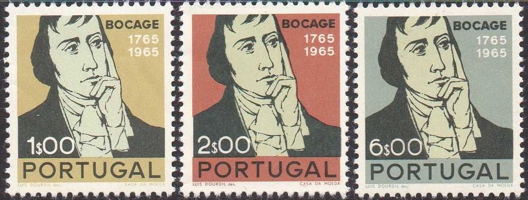 Selos Portugal 1966 - Série Completa Nova MNH Nº994-996
