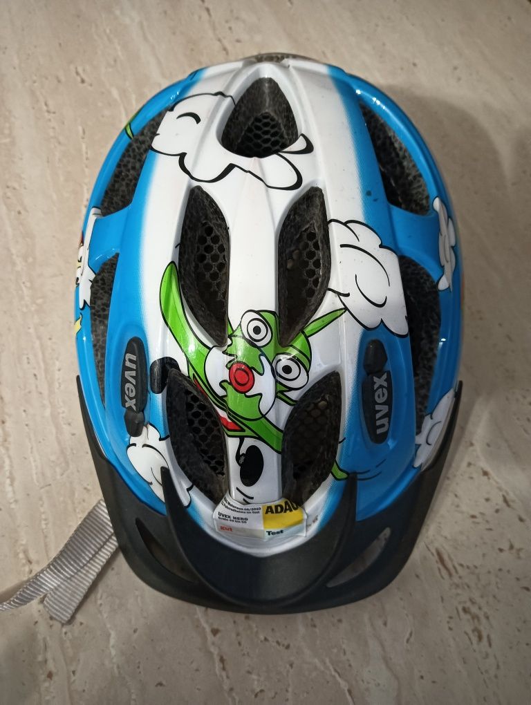 Kask rowerowy dziecięcy Uvex rozmiar 49-55
