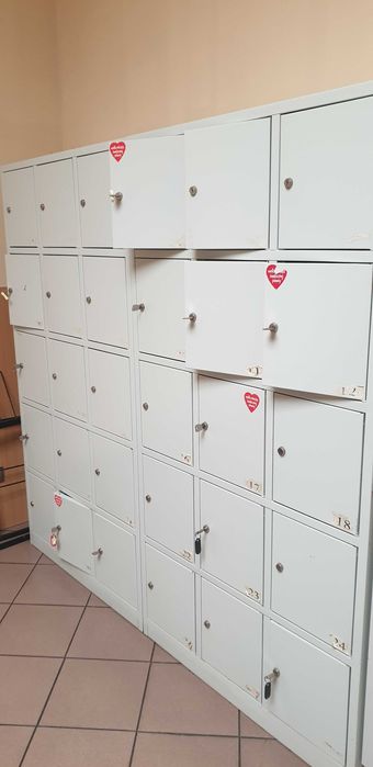 szafki metalowe bhp małe