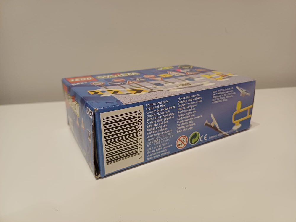 LEGO system Town 6427 - Znaki drogowe karton pudełko