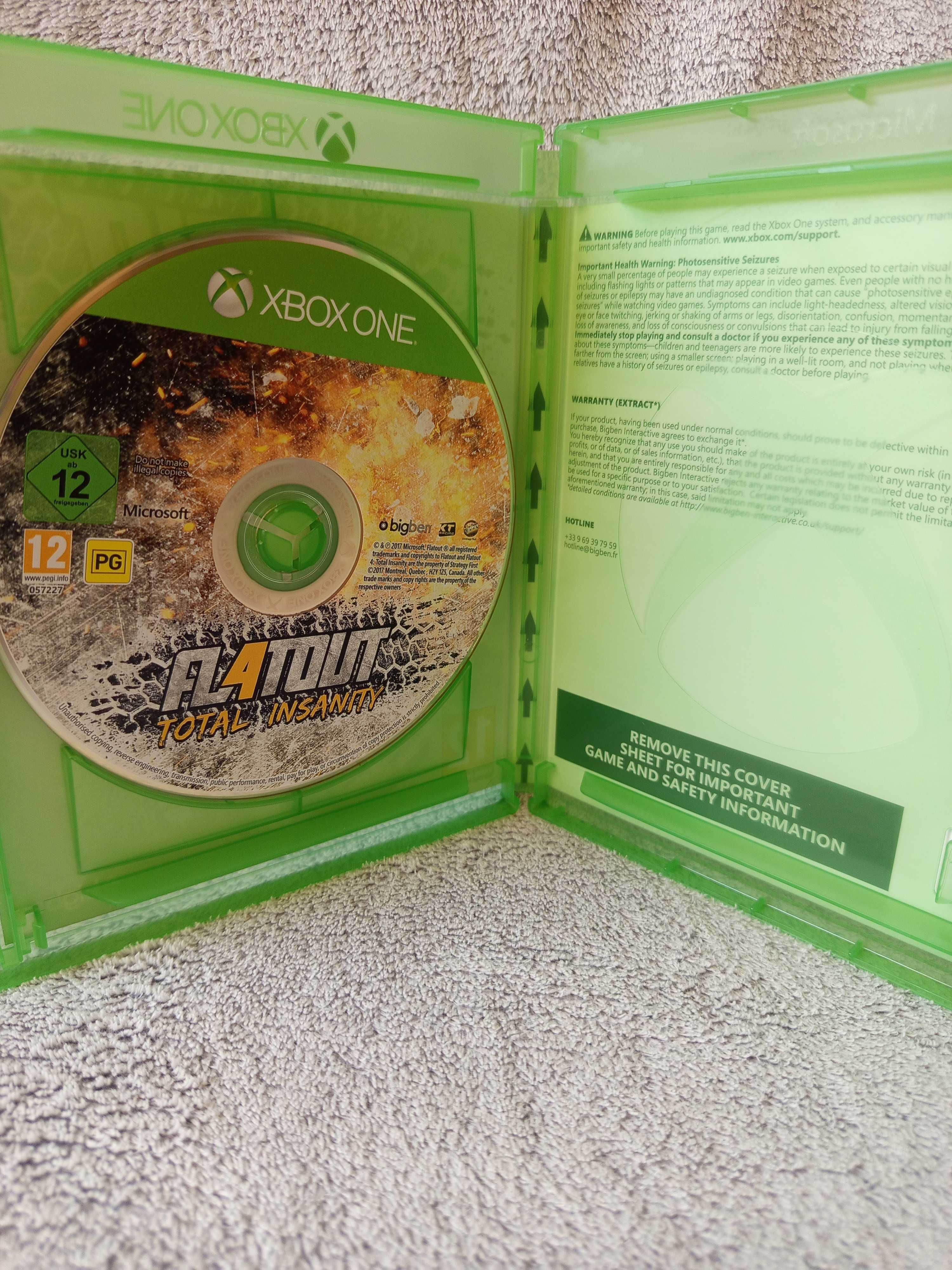 FlatOut 4 Total Insanity Xbox One XONE FL4TOUT