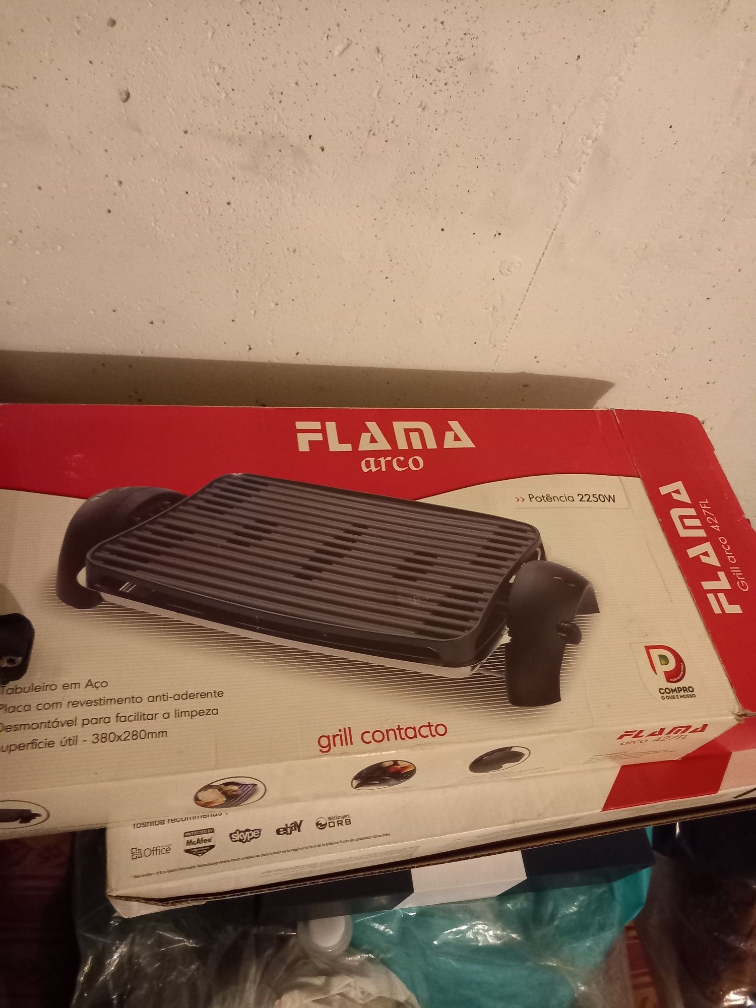 Grelhador eléctrico Flama