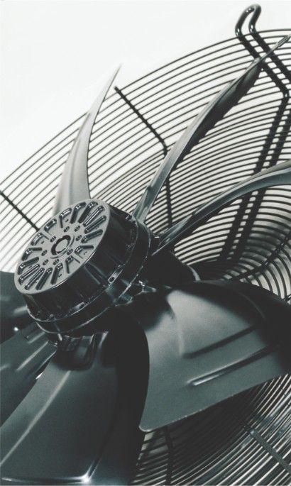 Wentylator na siatce TKA 630 AC 230V do kurnika, lakierni, przemysłu