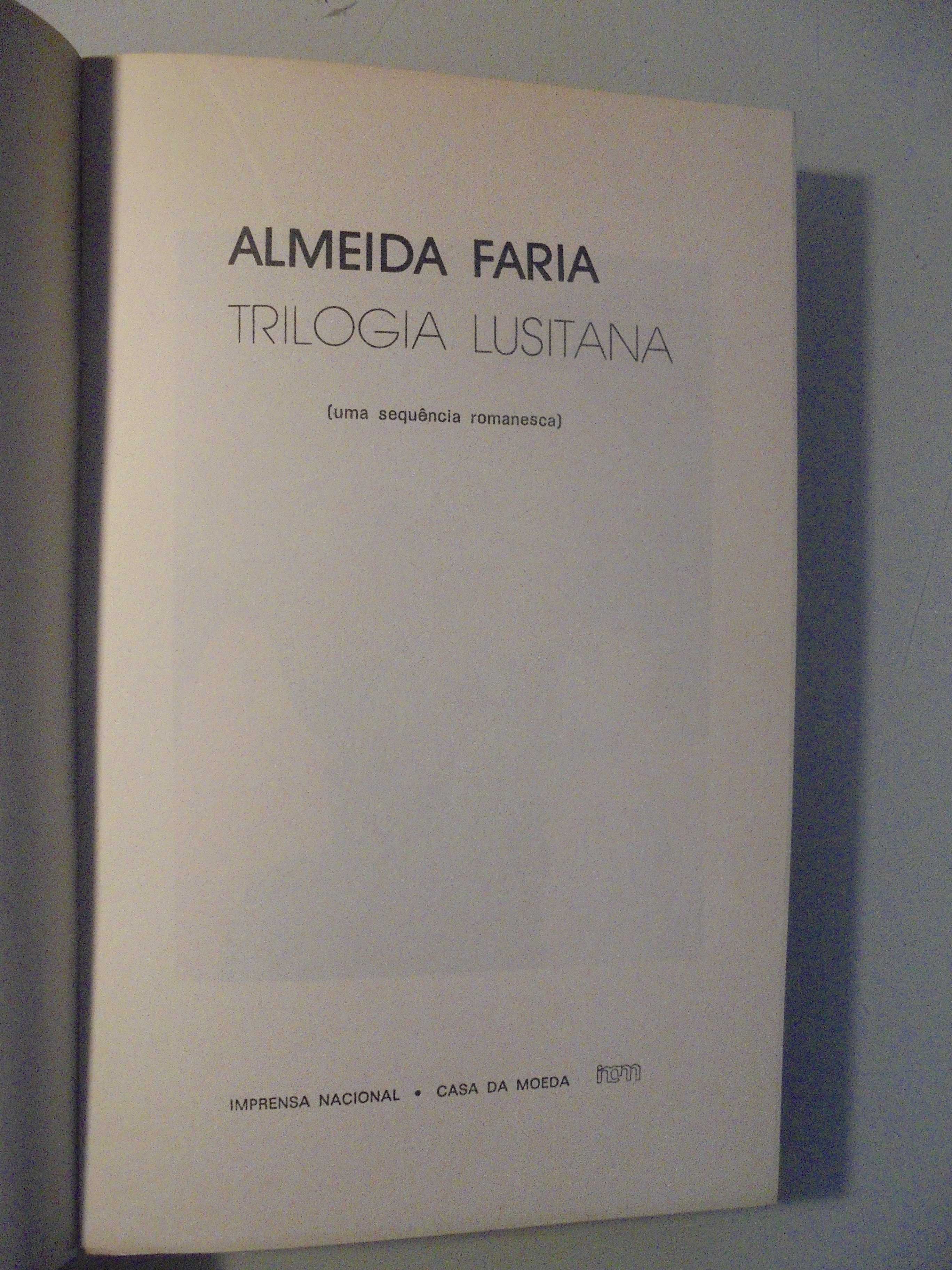 Faria (Almeida);Triologia Lusitana,Desenhos Inéditos de Mário Botas