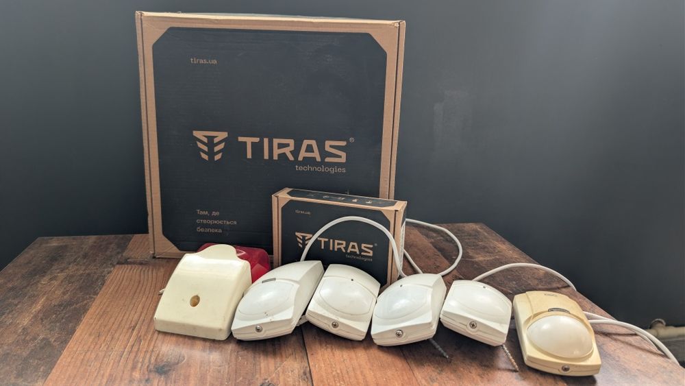 Пристрій охорони Tiras Nova M HW3, з клавіатурою та датчиками