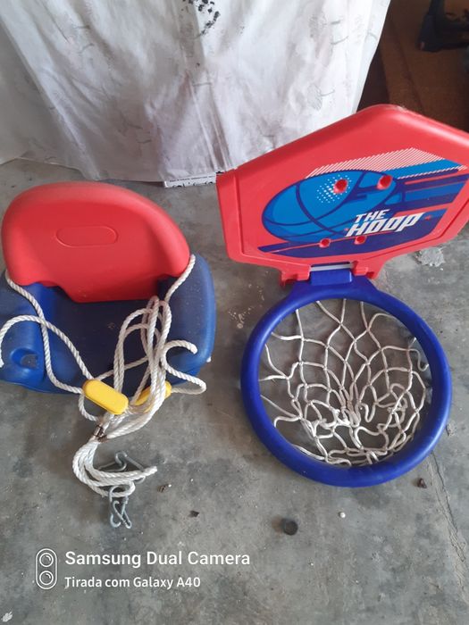 Baloiço/ rede de basket crianças