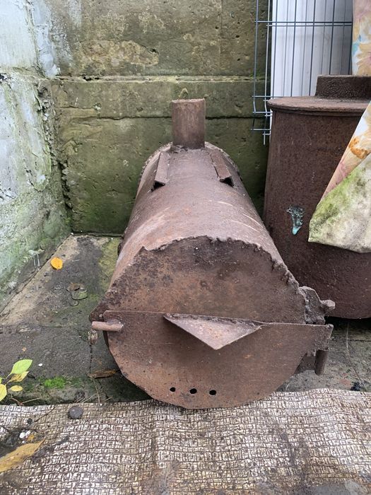 Буржуйка-піч з товстого металу