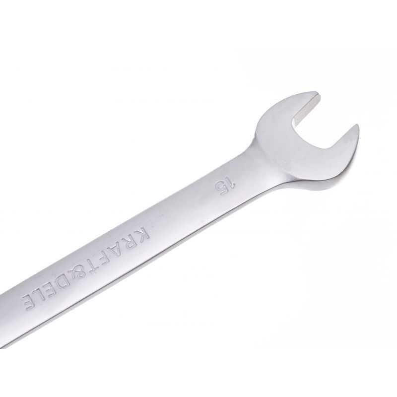 KRAFT&DELE Klucze Płasko Oczkowe Z Grzechotką Łamane 8-19mm KD11304