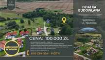 Działka budowlana w WÓJTOWIE, ul. Tęczowa | 1320 m2 | Cisz | Spokój !