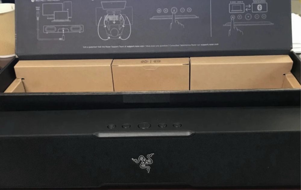 Coluna razer leviathan v2x