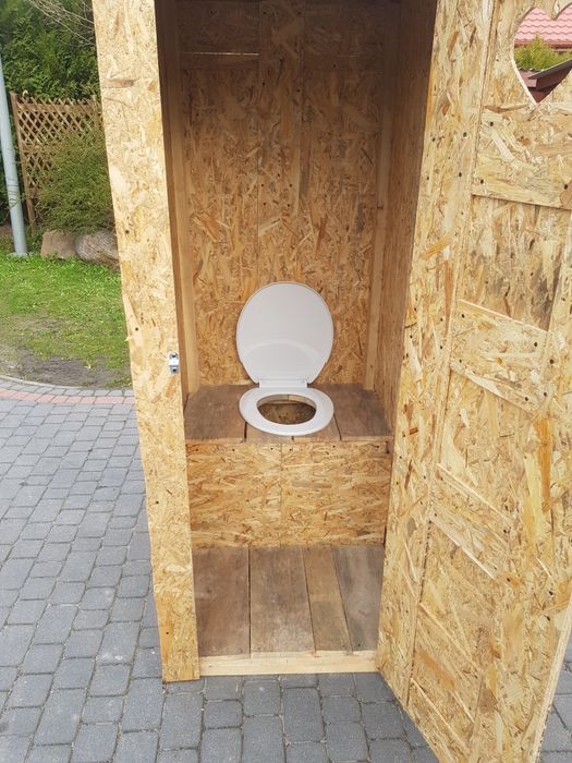 Kibel wychodek wc na budowe szalet swawojka toaleta kibelek