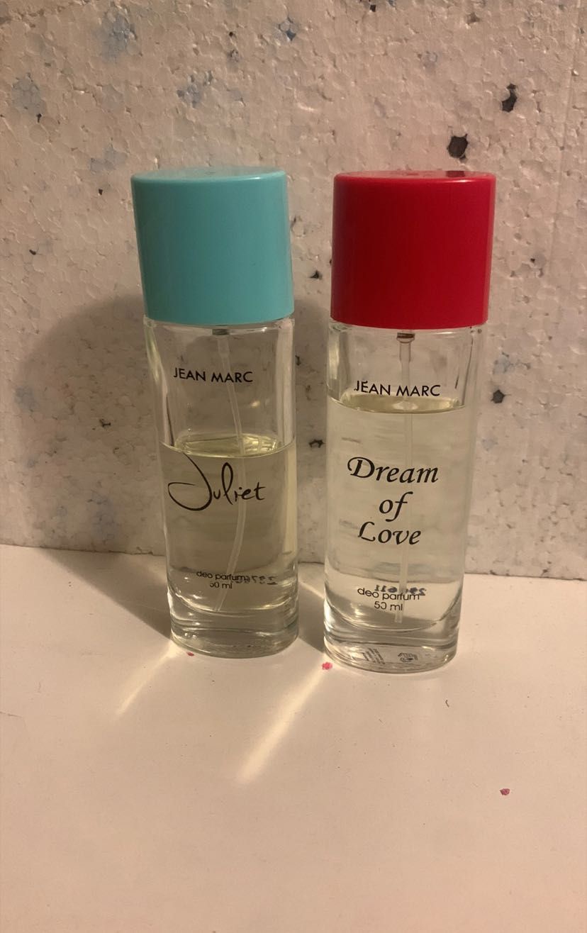 Dwie wody toaletowe perfumy jean marc