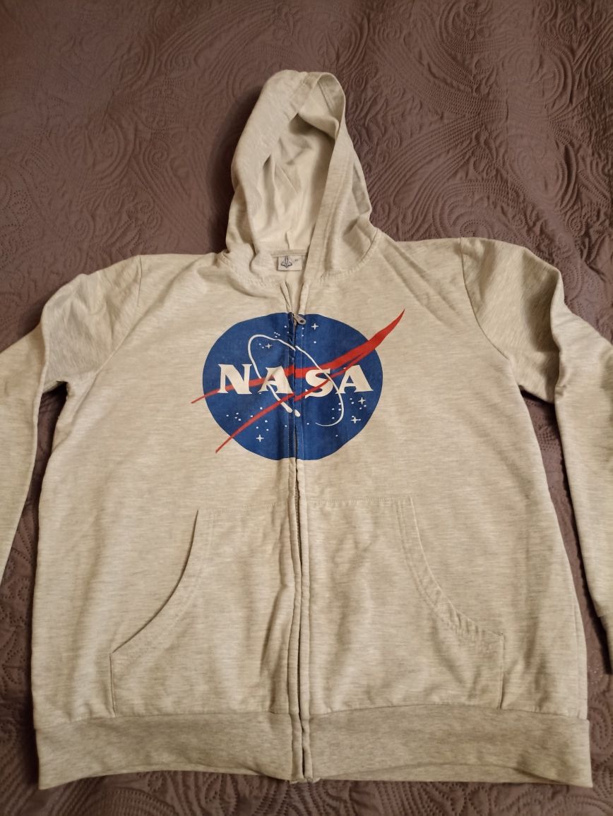 Bluza szara NASA, stan bardzo dobry, rozmiar 164