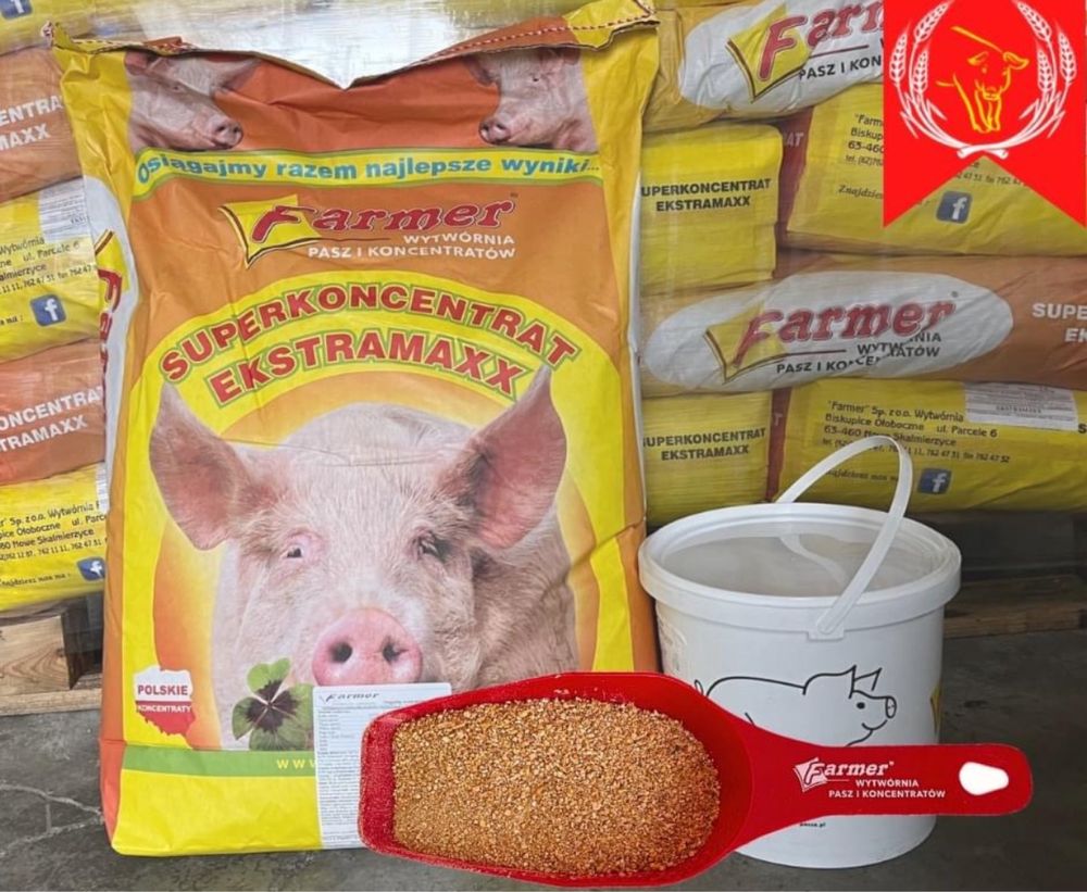 Pasza dla kurczat kaczek drobiu