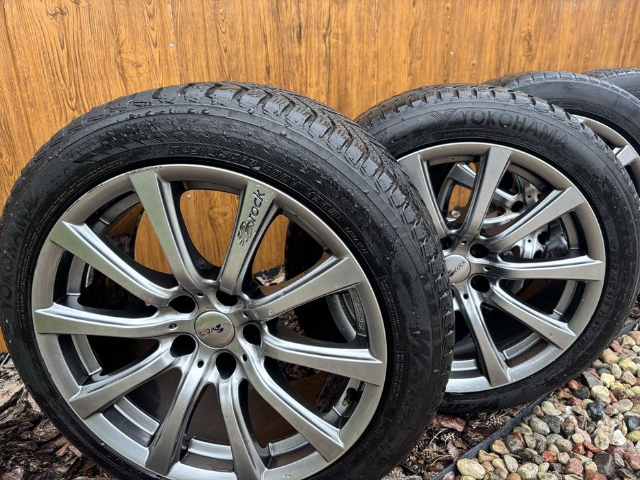 Koła 5/114/18 Brock zimowki, 370Z, bdb stan
