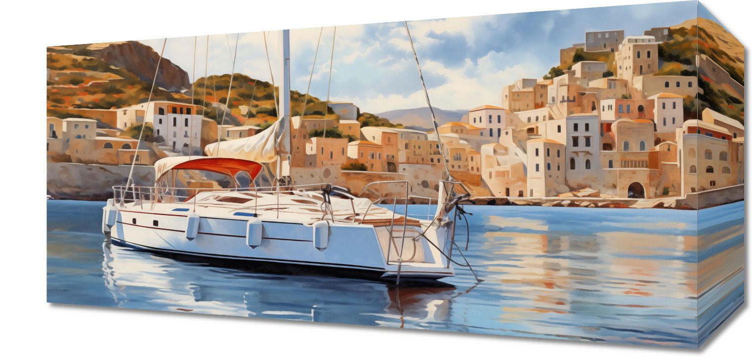 Obraz 40x20cm Dryfowanie na Wodzie