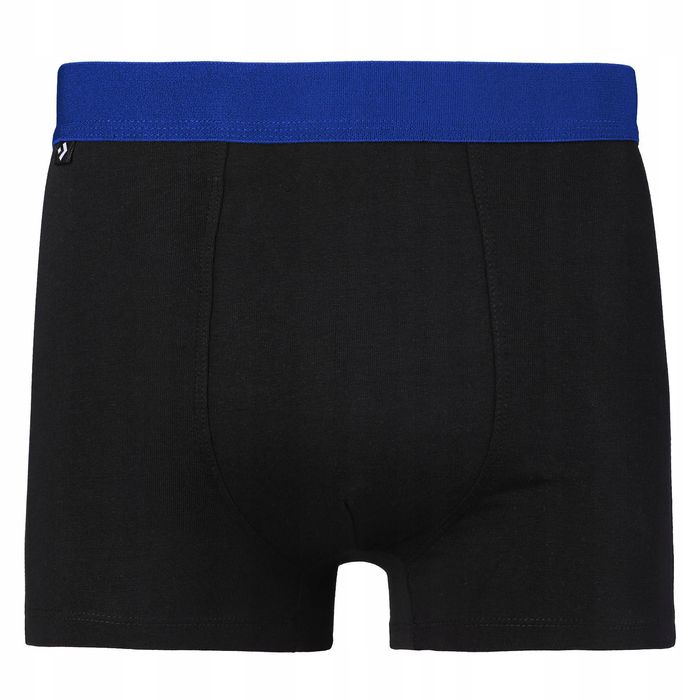 Bokserki Męskie Bawełna Gładkie Klasyczne Dopasowane Moraj  3-Szt XL