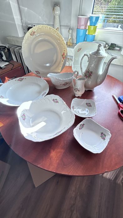 Cmielow zestaw porcelany obiadowej