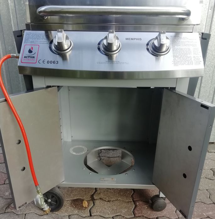 Grill gazowy, ogrodowy ACTIVA MEMPHIS.