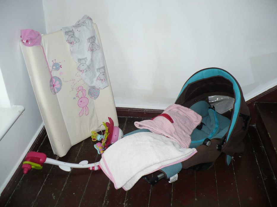 Wózek Bebe Confort- gondola,fotelik,spacerówka