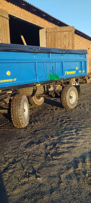 Przyczepa rolnicza meprozet 4T wywrotka