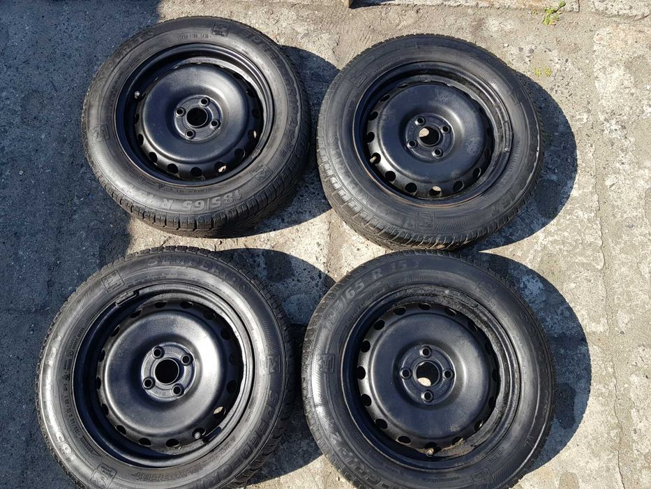 Koła stalowe zimowe Hyundai i20 Kia Rio 185/65/15 4x100