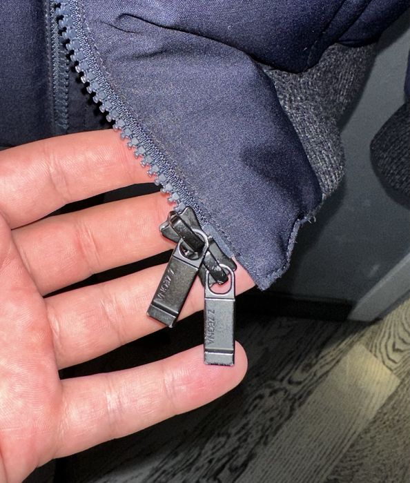 Пуховик-бомбер из шерсти Ermenegildo Zegna