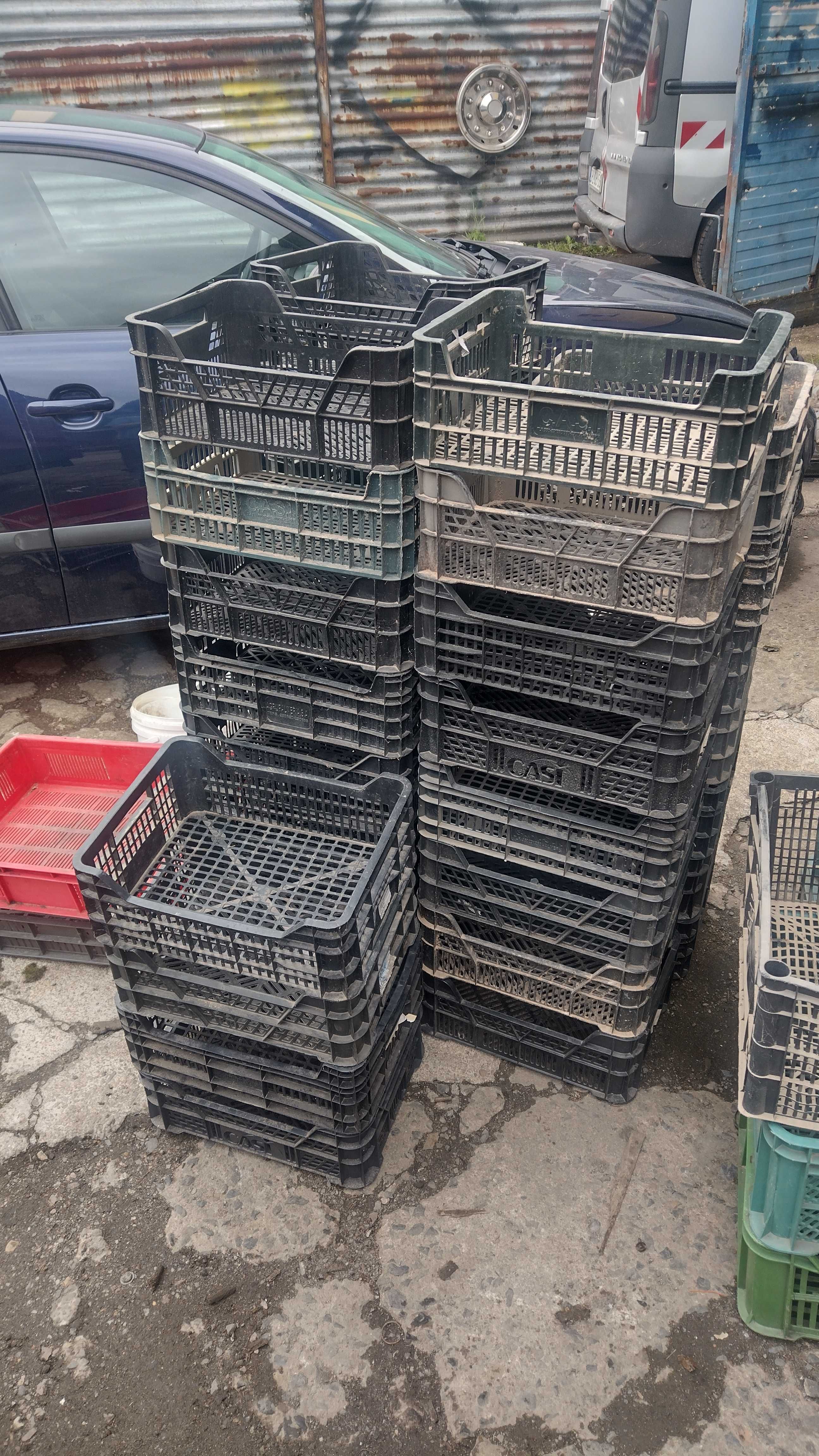 Skrzynki plastikowe na warzywa i owoce