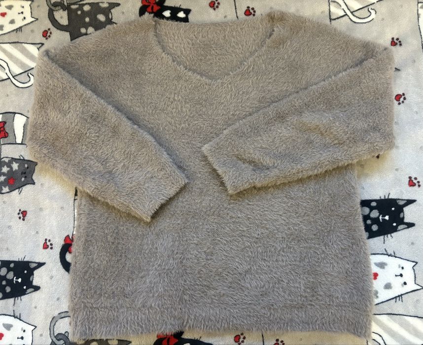 Sweter milusi , puchaty  jak alpak XL