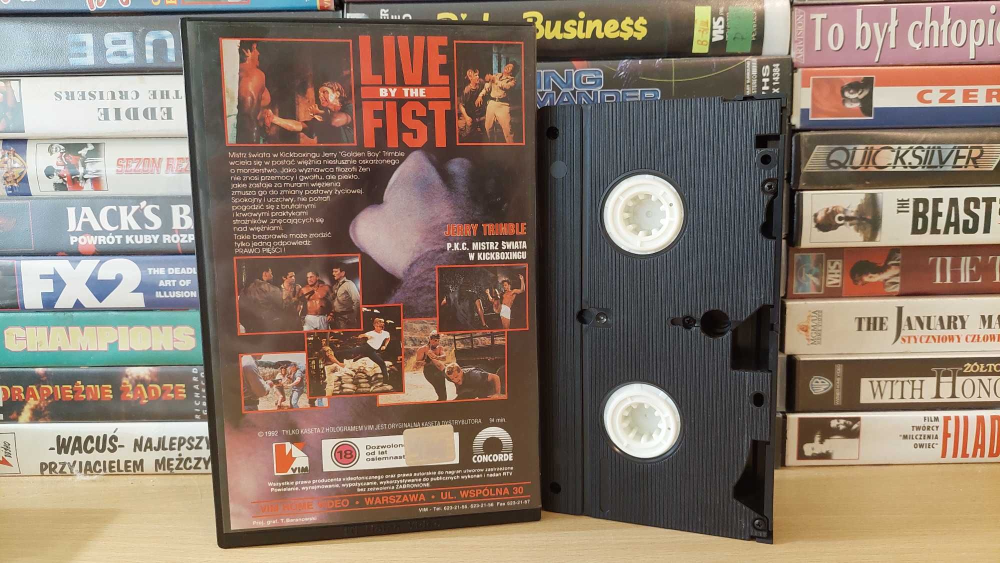 Prawo Pięści (Live by the Fist) - VHS