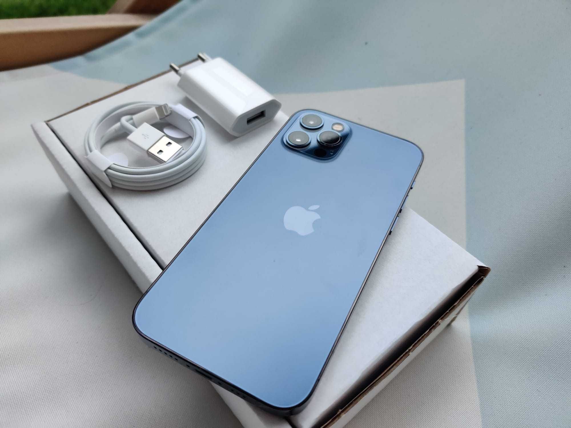 iPhone 12 Pro 256GB PACIFIC BLUE Niebieski Bateria 96% Gwarancja