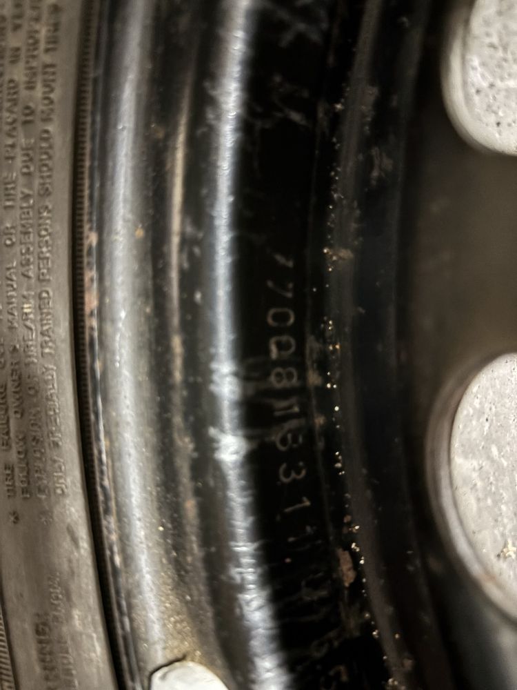Felga z oponą letnią Renault R14 4x100