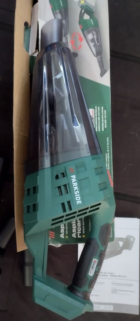 Aspirador sem fios a bateria 20V Parkside
