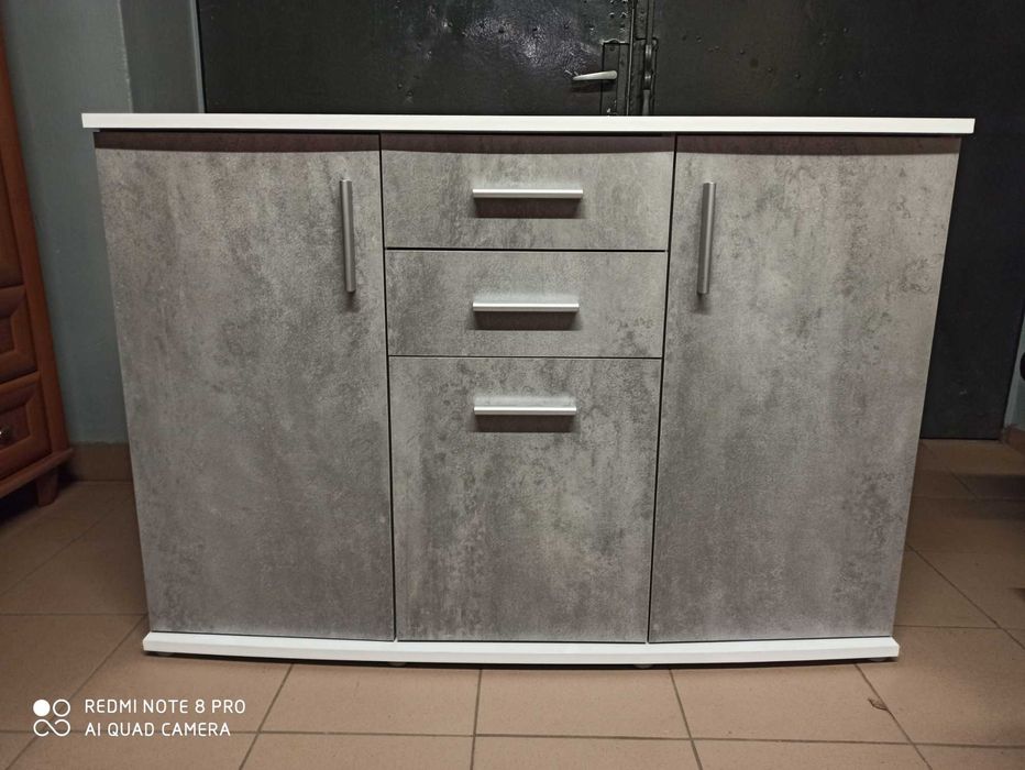 Komoda Duża 3x szuflady + szafki ---Piękna ---JAK NOWA !!!