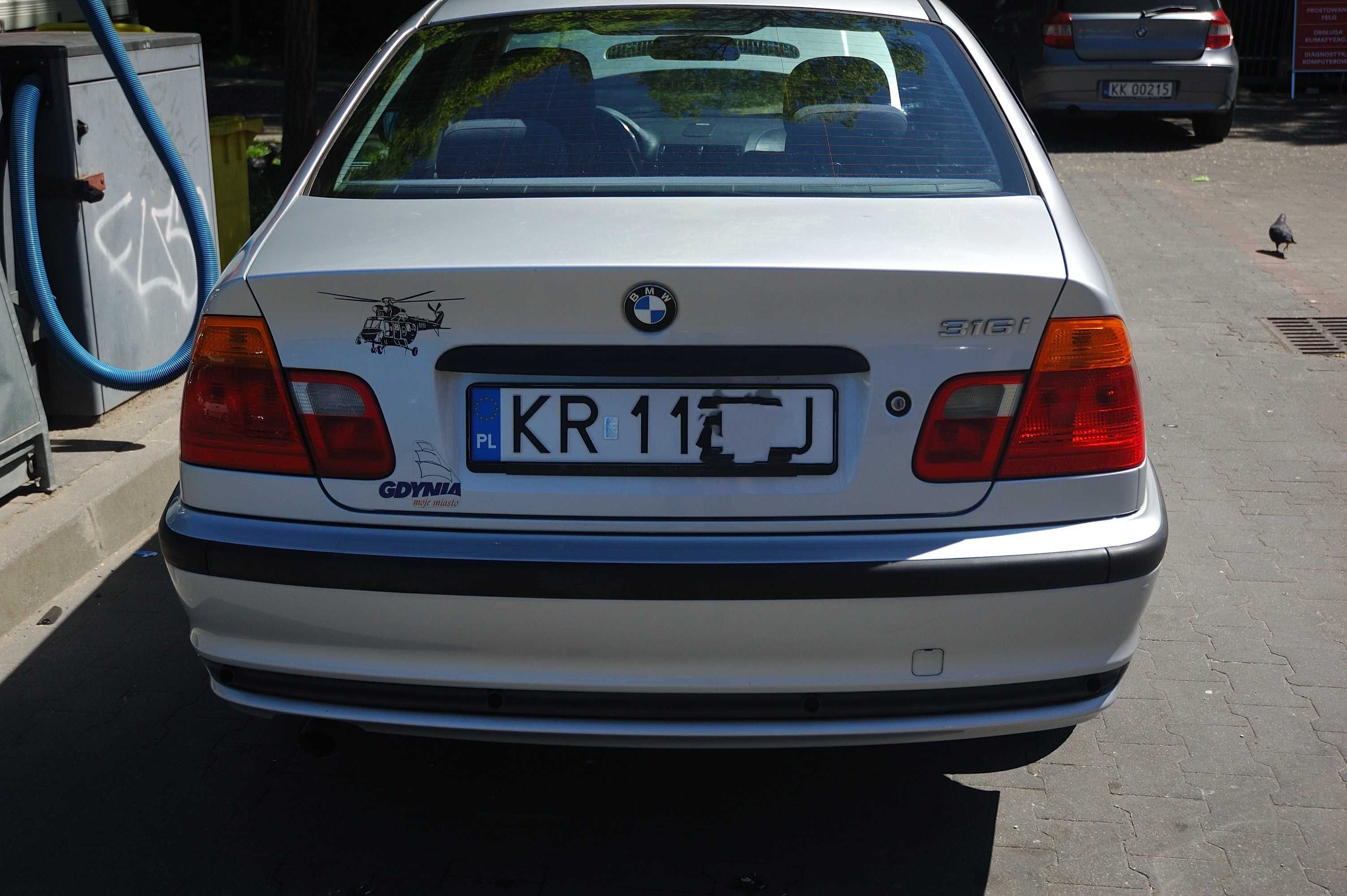 BMW 316i, E46, 1895cm3, rocznik  2000.