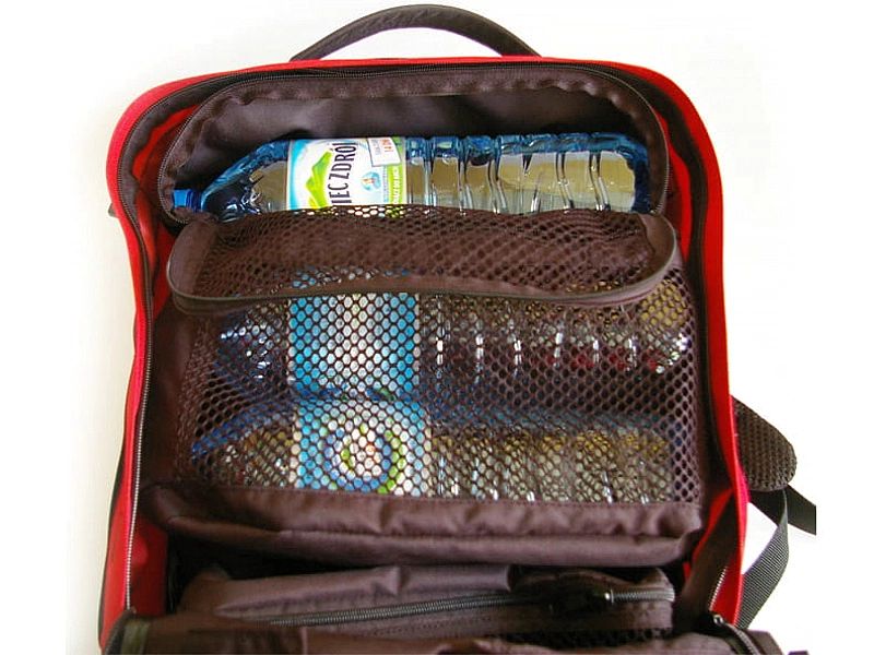 Apteczka plecakowa AP20/3P CORDURA NorthWind odblaskowa czerwona